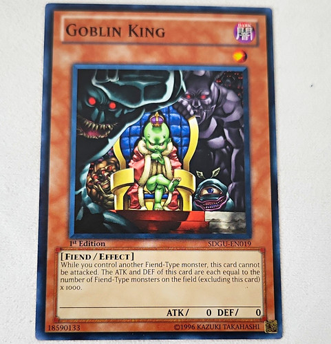 Yugioh goblin king sdgu - king, sdgu-en019
